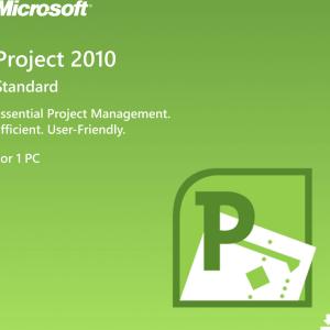 Microsoft Project Standard 2010